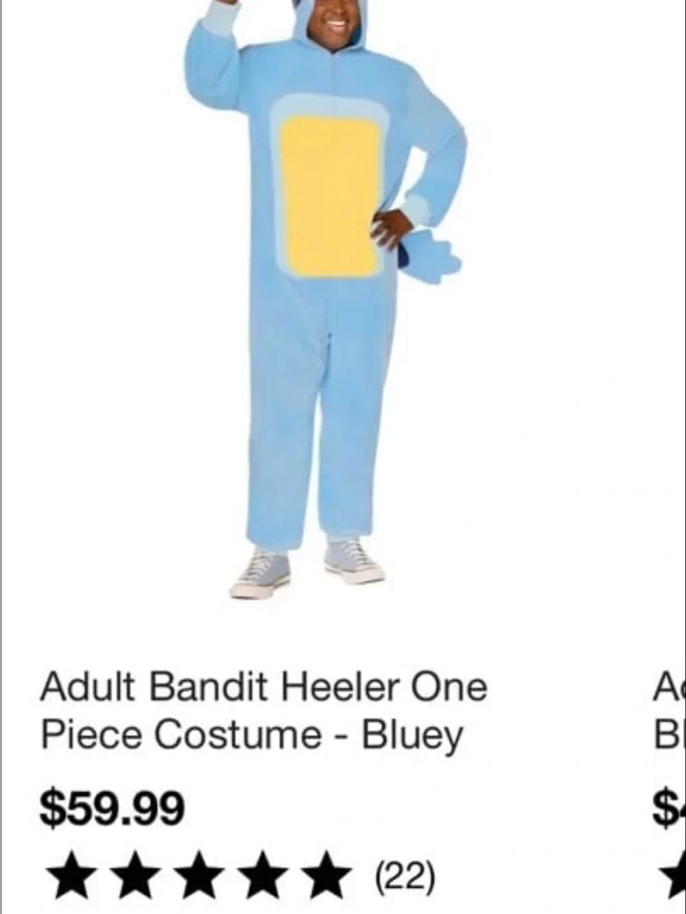 Bluey Bandit & Chilli Jumpsuit Costumes Toddler & Adult
